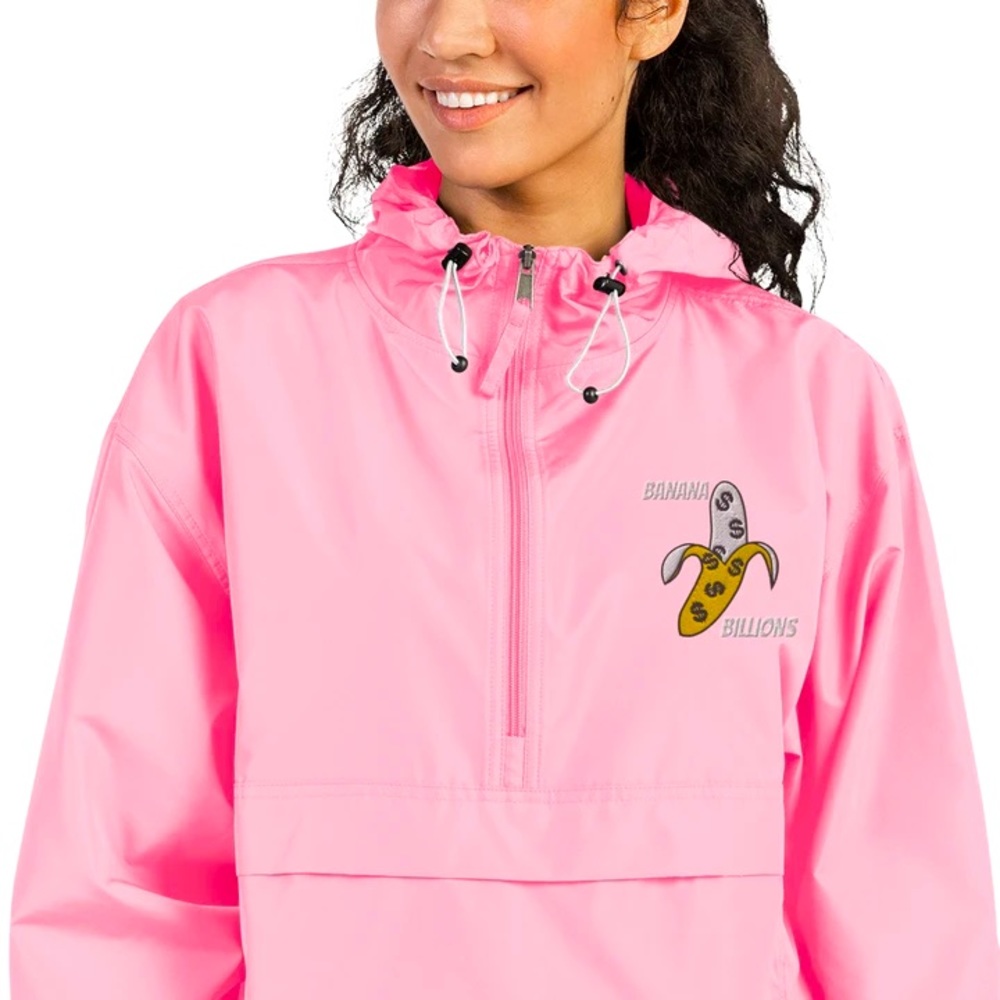 Embroidered "Banana Billions" Champion Jacket